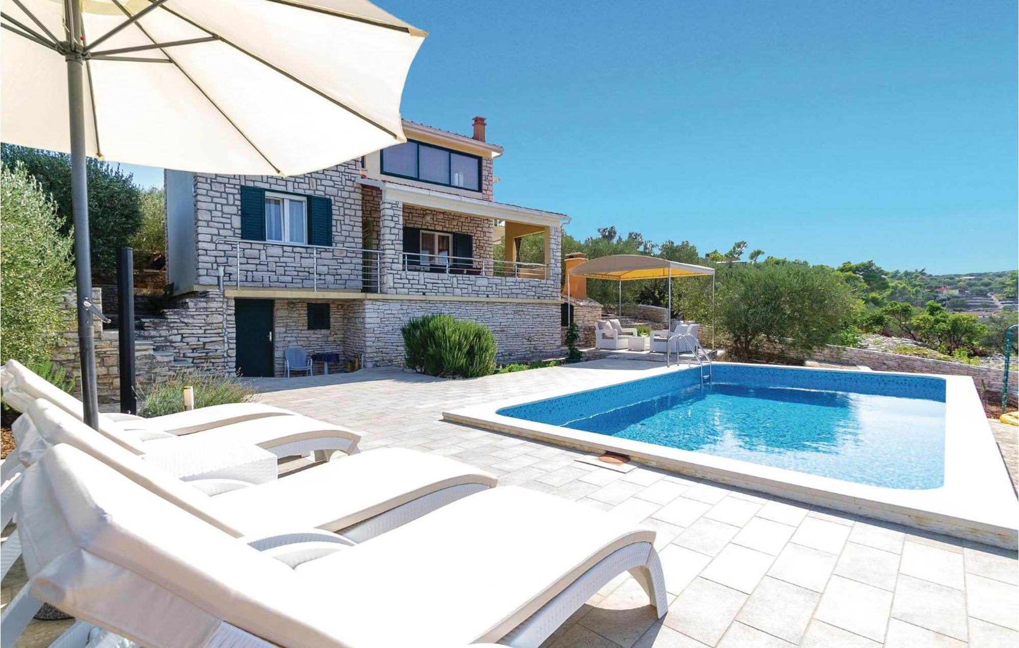 Nice Home In Tankaraca With House Sea View Вела Лука Екстериор снимка